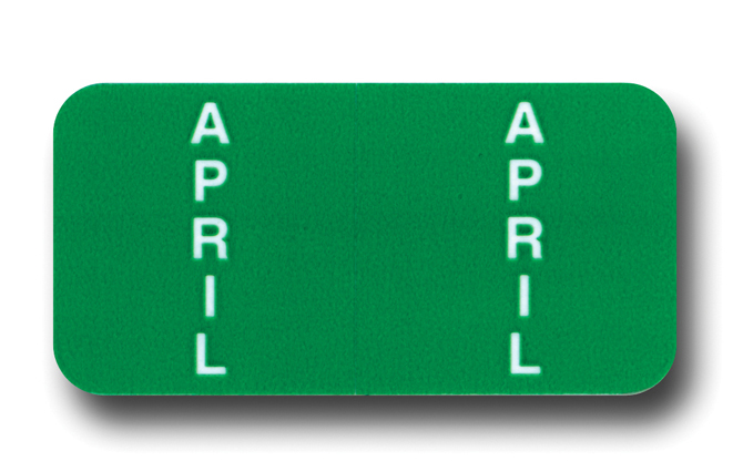 File right™ brand - month labels