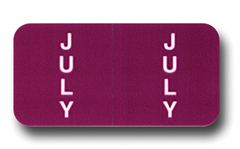 File right™ brand - month labels