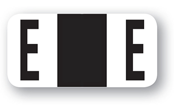 File right™ brand - alphabet labels
