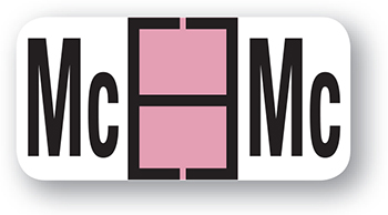 File right™ brand - alphabet labels