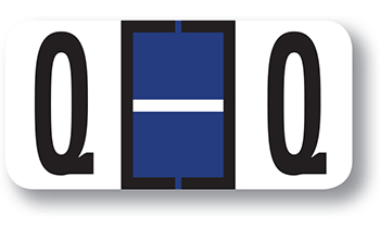 File right™ brand - alphabet labels