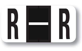 File right™ brand - alphabet labels