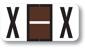 File right™ brand - alphabet labels