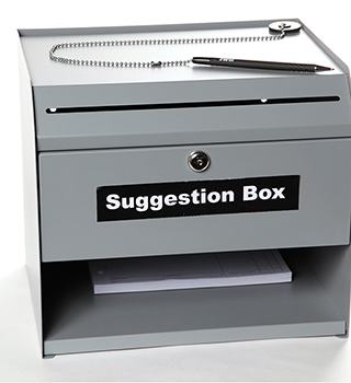 SUGGESTION BOX