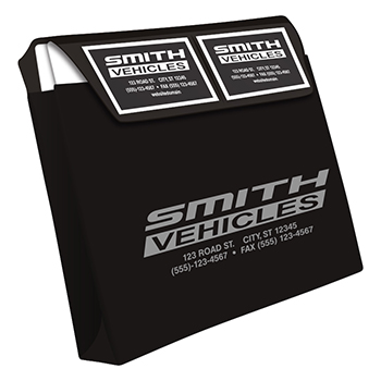 Custom vinyl policy document holder