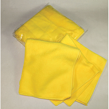 Deluxe yellow detailing towel