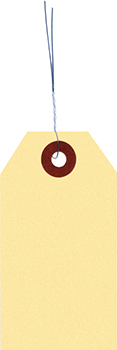 Manila tags with string inserted - plain