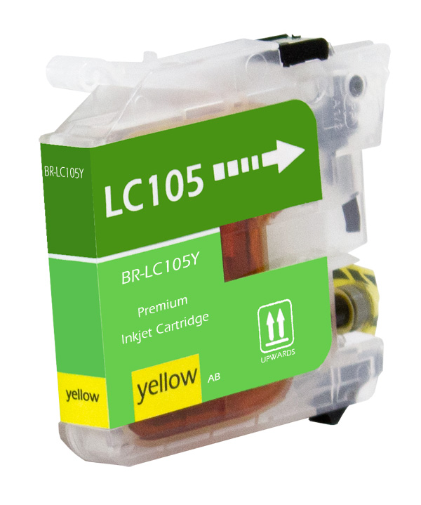Brother inkjet - LC105Y | Paper Roll Supplies | 800-243-5877