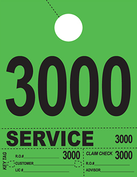 4 part service dispatch numbers