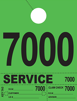 4 part service dispatch numbers