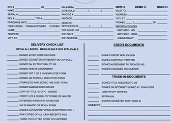 Custom  deal envelopes (jackets)