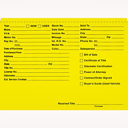 File rite brand™ - heavy duty printed deal envelope (deal jacket) - form sa1221-hd