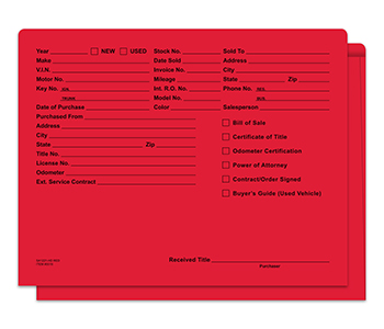 File rite brand™ - heavy duty printed deal envelope (deal jacket) - form sa1221-hd